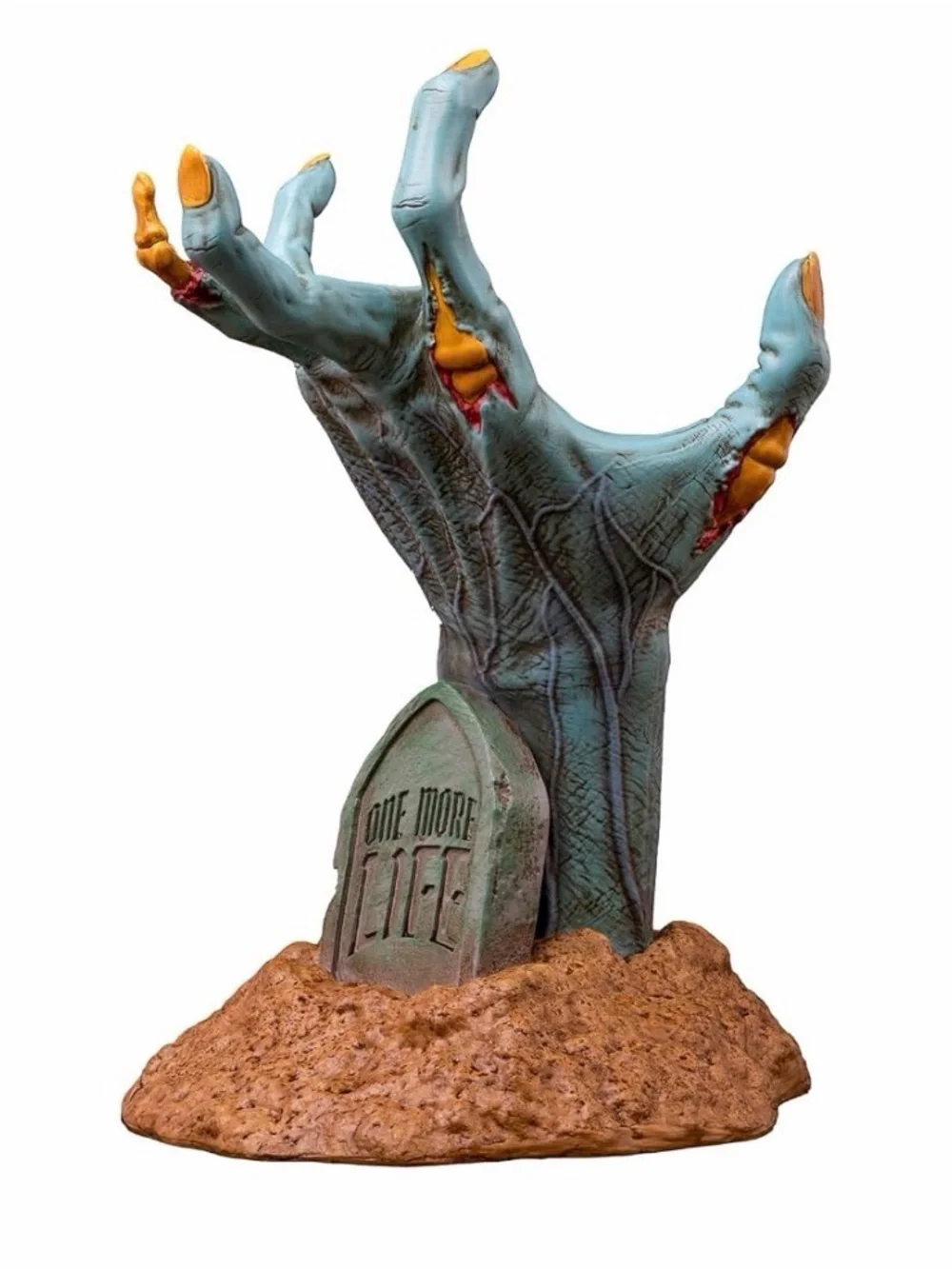 Zombie Hand Controller & Headset Stand – Blue Holder for PlayStation Controller